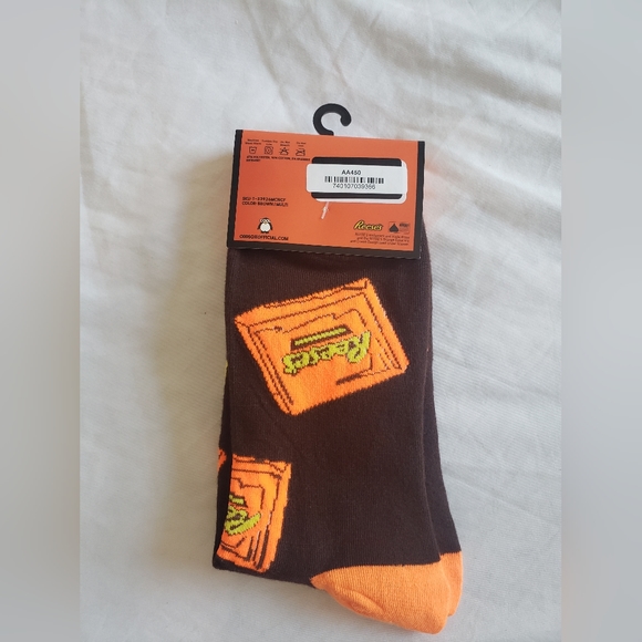 Mens Reeses Pieces Socks - Picture 2 of 2